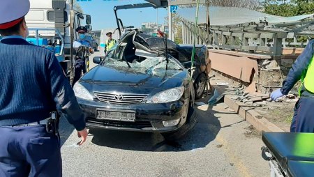 Полицейский разбился насмерть в Алматы