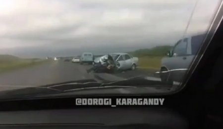 Жуткое смертельное ДТП произошло на трассе близ Шахтинска