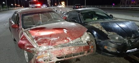 Алматинцы на угнанном авто пытались скрыться от полиции, но попали в ДТП