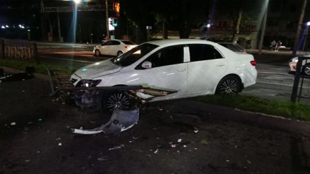 Пять автомобилей столкнулись на Абая в Алматы