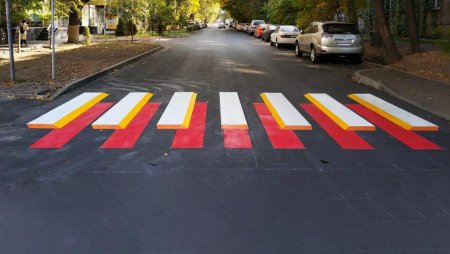 Зебры 3D появились на улицах Алматы