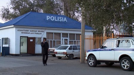 Хулиганы избили полицейского и угнали служебное авто в Жамбылской области